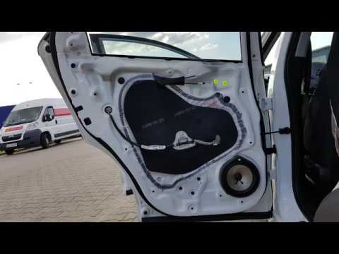 Demontaż panela tapicerki boczka drzwi tylnych Honda Civic 2012 2013 2014  2015 5D Hatchback - YouTube