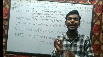 Introduction of IT System (overview of syllabus) for 1st semester (GROUP-B)