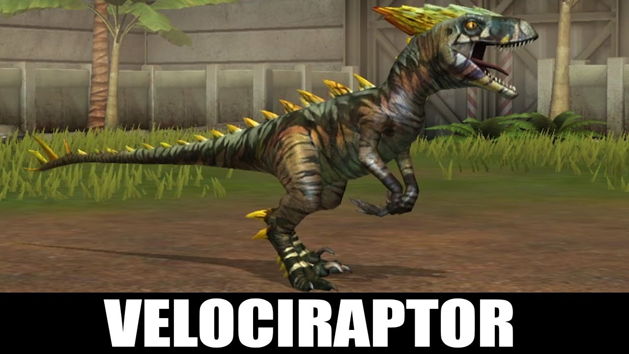 Velociraptor Gen 2 Max Level 40 Jurassic World The Game Youtube 