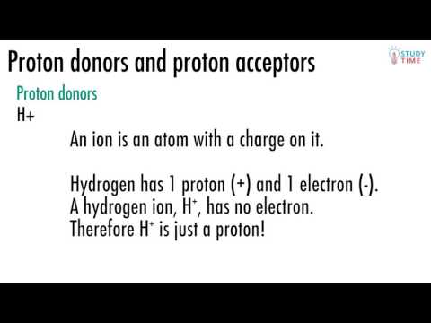 Proton Donors & Acceptors (6/10) | Chemical Reactivity - NCEA Level 2 Chemistry | StudyTime NZ