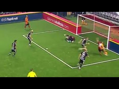 Mustafa Kocabey'in Golü | 4 Büyükler Salon Turnuvası | Beşiktaş 5 - Galatasaray 4 | (06.01.2016)