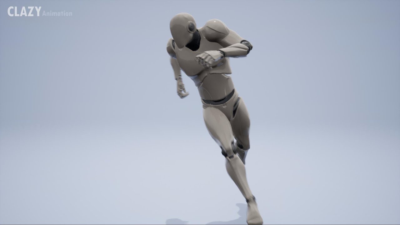 Runner Action Animation Pack, video preview 7