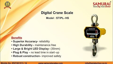 Digital Crane Weighing Scales