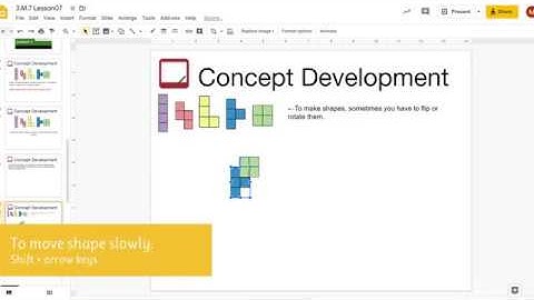 Rotating Shapes in Google Slides