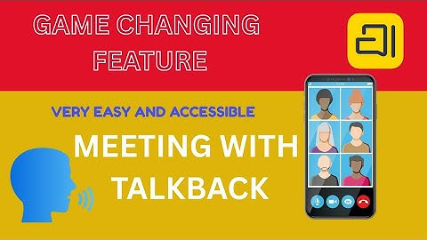 Game Changing Feature In Arattai  Application  Very Easy And Accessible Meeting With Talkback🔥🔥🔥