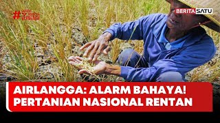 Perubahan Iklim Jadi Alarm Bahaya, Airlangga Sebut Pertanian Nasional Rentan #beritasatu