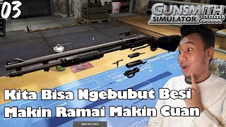 Belajar Mesin Bubut Bikin Aksesoris Senapan - Gunsmith Simulator [03] screenshot 1
