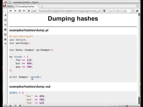 Beginner Perl Maven