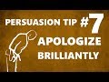 Jay Sankey: Persuasion Tip #7 &#39;APOLOGIZE BRILLIANTLY&#39;