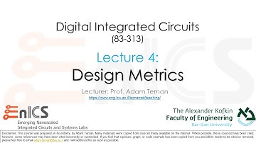 VLSI - Kahoot for Lecture 4: Design Metrics
