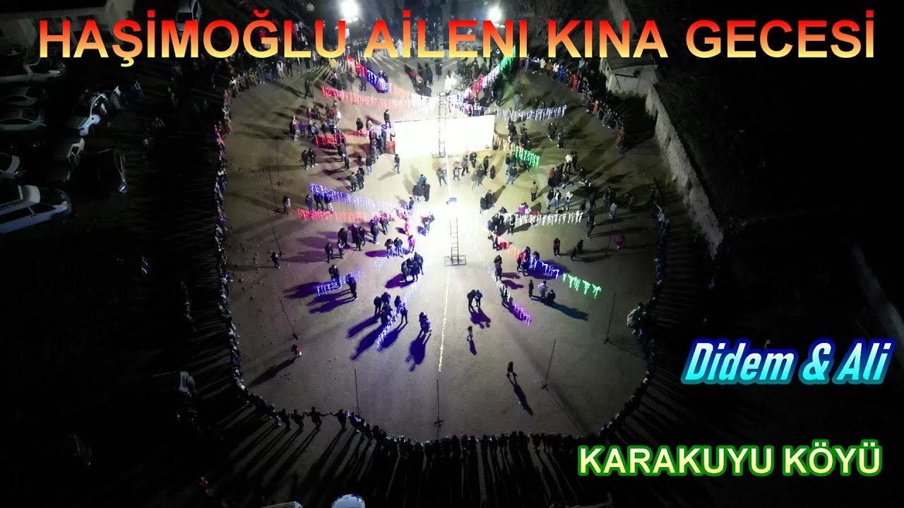 Haşimoğlu Ailesinin Kına Gecesi Karakuyu Köyü/ığdır Düğünleri 