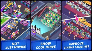 Idle Cinema Empire Tycoon Game Mobile Game | Gameplay Android & Apk screenshot 1