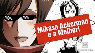 Mikasa Ackerman é a Melhor de Ataque dos Titãs BISCUIT SHORTS