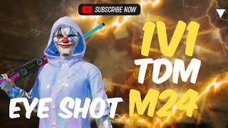 LUCIFER || 1v1 eye shot || TDM eye shot challenge #battlegroundsmobileindia