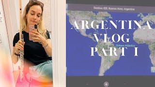 going to Argentina for our flute/violin/piano recital! | Argentina 2019 vlog part I