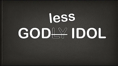 GODless Idol | James Ebenezer Raj | New Life AG Co...