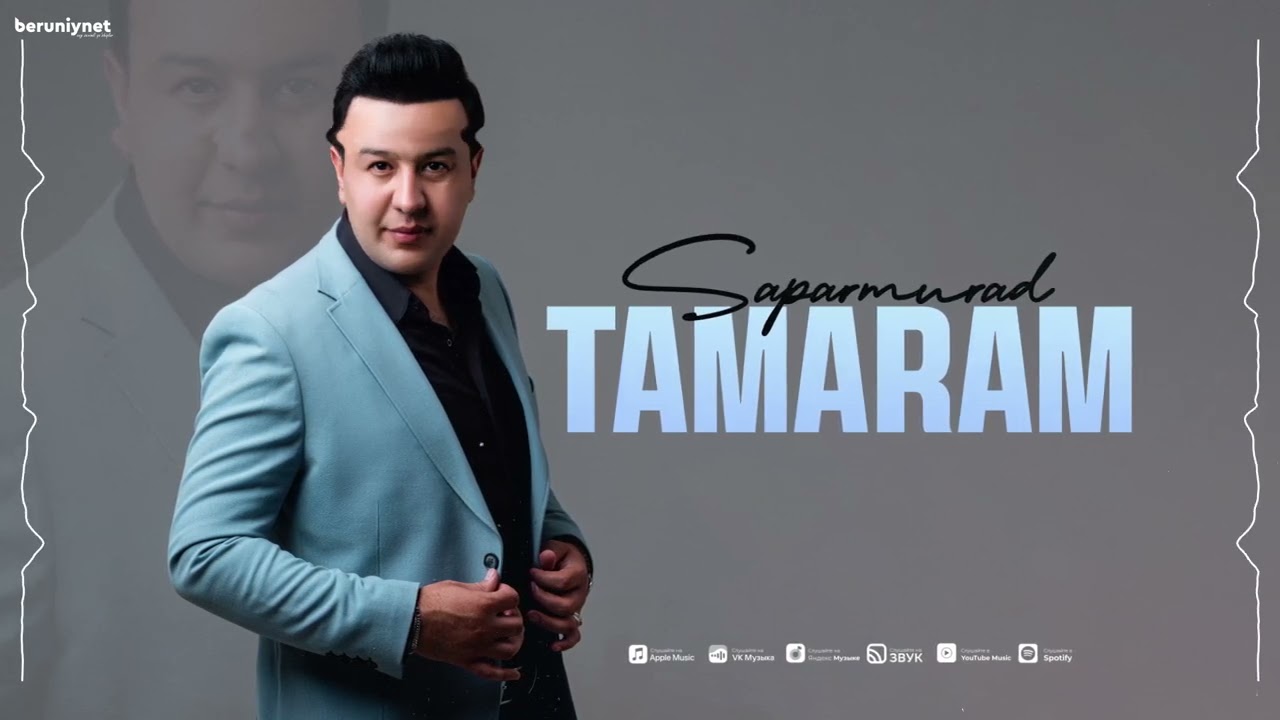 Watch Saparmurad - Tamaram (Audio 2026) on YouTube Watch Saparmurad - Tamaram (Audio 2026) on YouTube