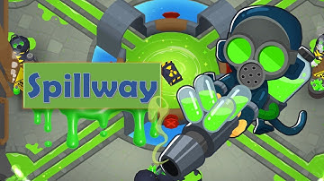 Bloons TD6 Deflation | Spillway | No MK | No Hero