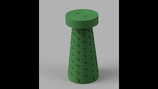Twist And Sit 3D printed version