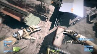 BATTLEFIELD 3 EPIC PARACHUTE KILL EVER