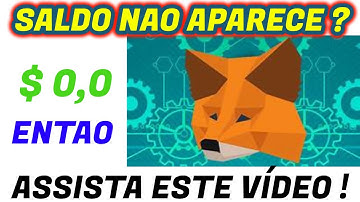 metamask seu saldo de algum token nao aparece,e quando voce compra +tokens tambem nao aparece  VEJA
