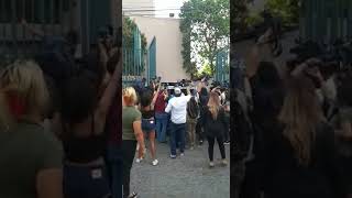 ASÍ PARTIÓ EL CUERPO DE CELSO PIÑA - HOSPITAL SAN VICENTE