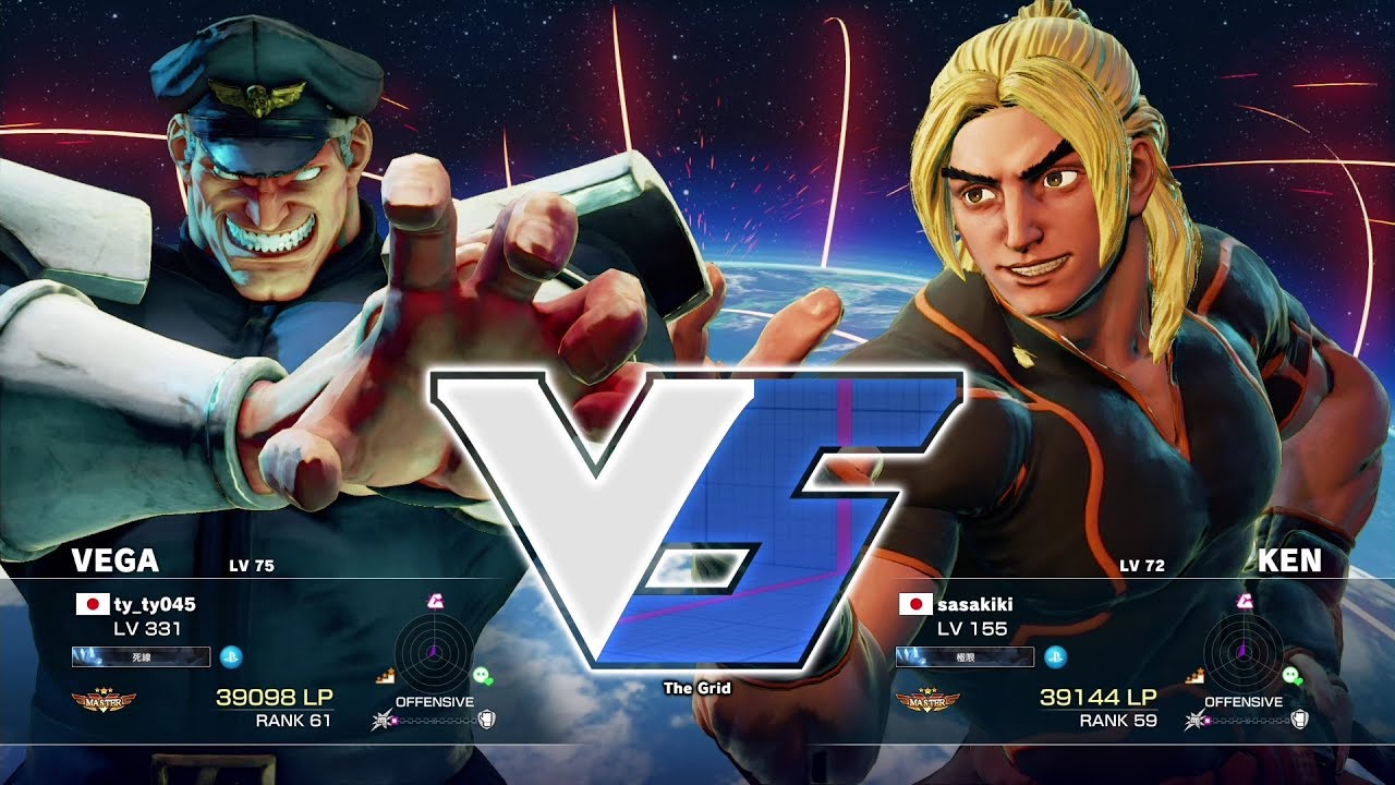 ty_ty045 (Bison) vs Sasaki (Ken)：ティーワイ（ベガ）vs ささき（ケン）