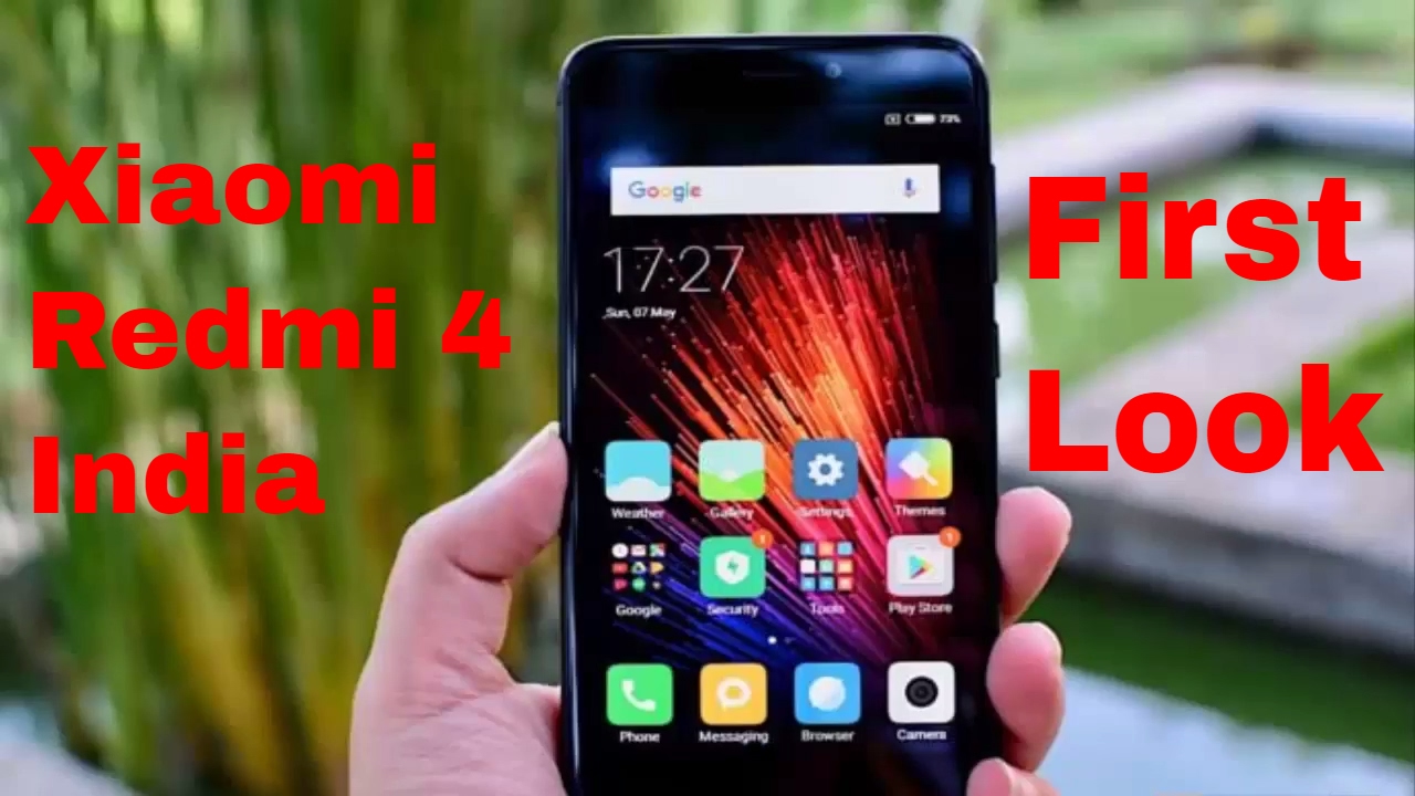 Xiaomi Redmi 4 India Launched first look