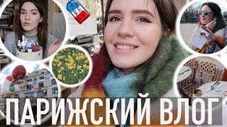 ♥️ПАРИЖСКИЙ ВЛОГ - 😍СЧАСТЬЕ ГУЛЯТЬ ВПЕРВЫЕ ЗА 2 МЕСЯЦА🤪МОЙ УХОД 2023🧴