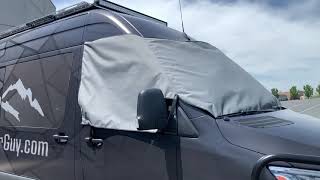 Van Windshield and Door Window Outer Cover