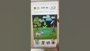 Brain Test Level 160 Horsy wishes to be a unicorn