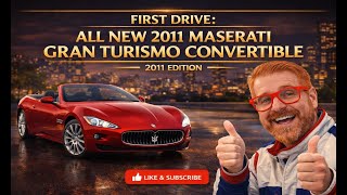 First Test Drive Of The All New 2011 Maserati GranTurismo Convertible With Nik J. Miles