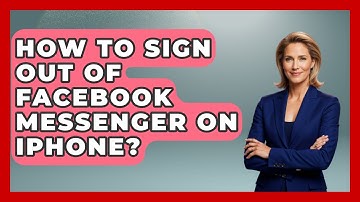 How To Sign Out Of Facebook Messenger On iPhone? - Everyday-Networking