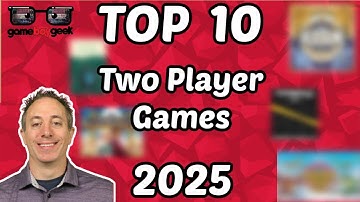 Top 10 Two Player Board Games of 2025