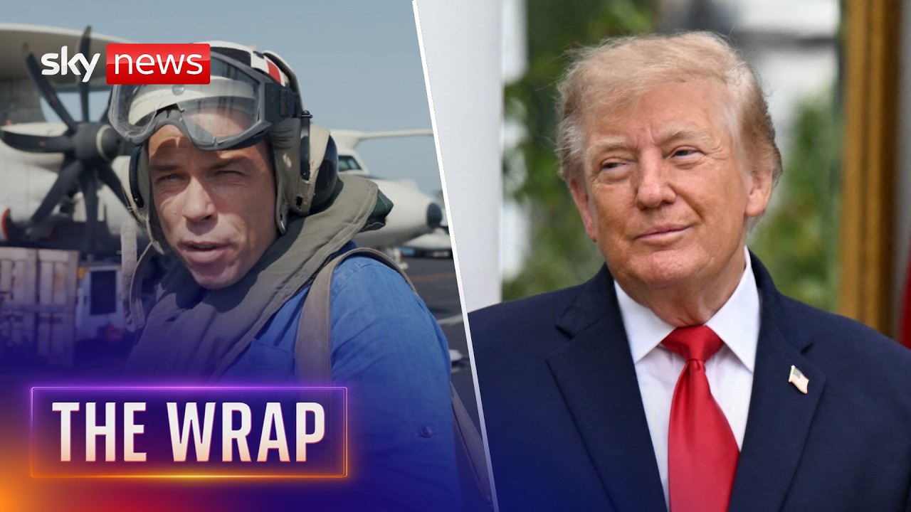 Inside the ship at the centre of Trump's war with Iran | The Wrap with Anna Botting