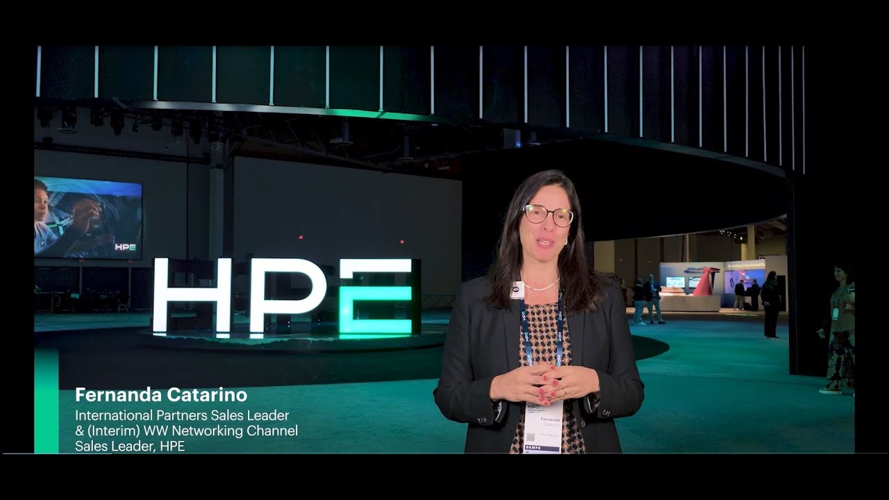 HPE Partner Growth Summit 2025: Fernanda Catarino, HPE International Partners Sales Leader