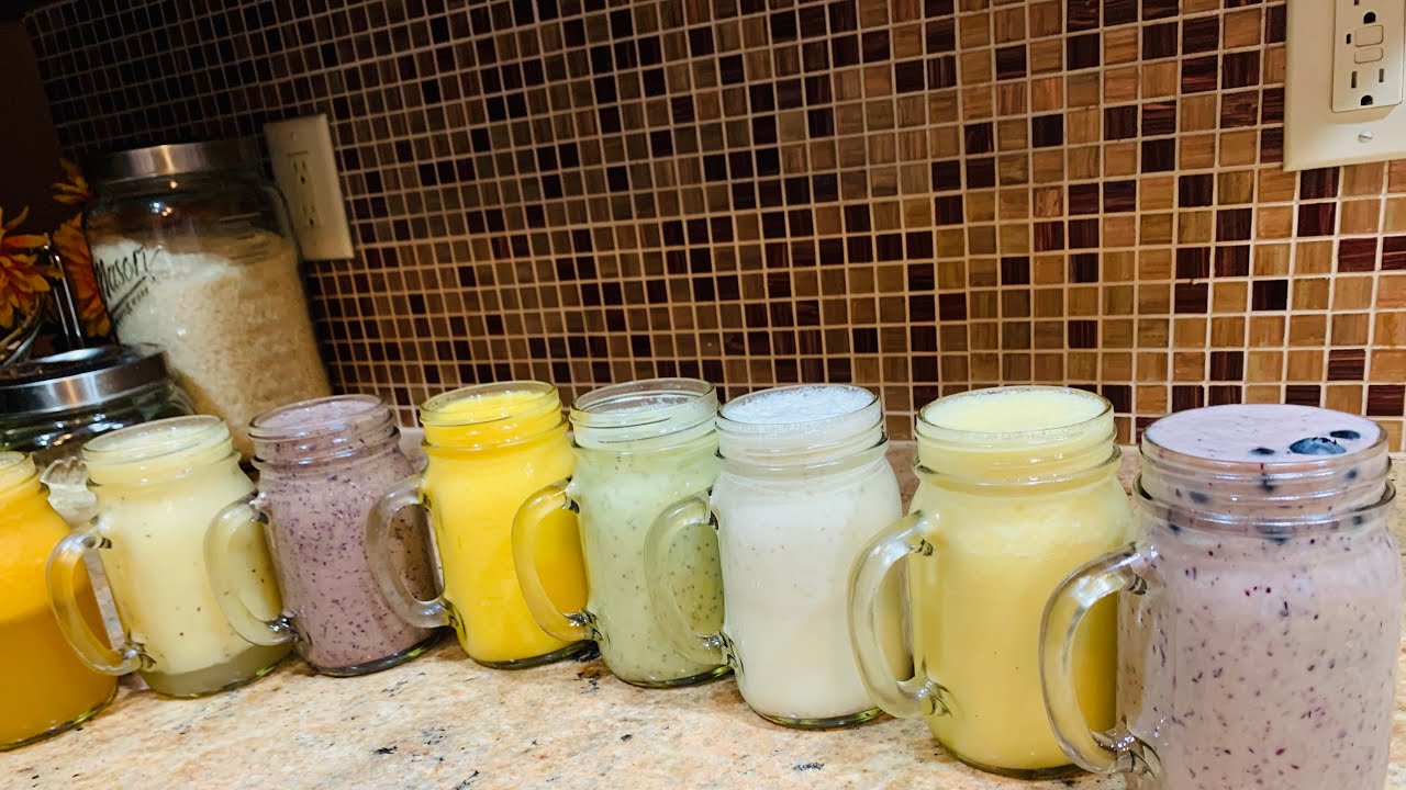 8 مشروبات سموذي بتاع اشهر الاماكن في العالم!! بدون سكر! مش هتحس بالحر طول الصيف!