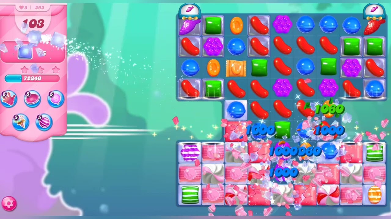Conquer Candy Crush Saga: Levels 291 and 292 Challenge!