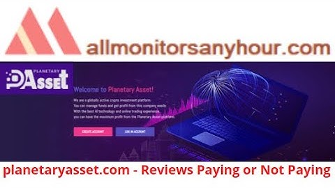 Planetaryasset.com, Reviews Paying Or Not Paying ? & #HYIP daily update, #all hyip monitors 24 hour,
