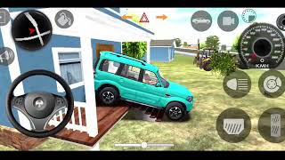 3D Car Simulator Game - (Mahindra scorpio) - Driving In India - Car Game Android Gameplay screenshot 2