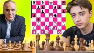 Intense Chess Duel: Garry Kasparov Battles Dubov screenshot 5