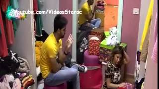 ليا و مينا في غرفة الملابس حديث مطول 18 11 2014 ستار أكاديمي 10 StaracArabia