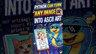 Python Can Turn ANY Image Into ASCII Art 🤯🐍
