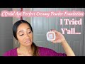 L’Oréal Age Perfect Creamy Powder Foundation Review | 12 HOUR WEAR TEST | Powder Foundation Review