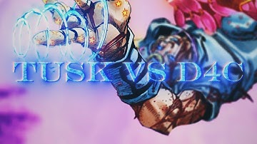 Steel Ball Run: Tusk Act 4 VS D4C (Manga Animation Test)