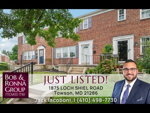 1875 Loch Shiel Road, Towson, MD home video tour