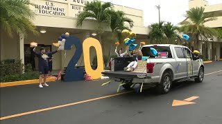 St. Thomas Aquinas celebrates high school graduation with parade