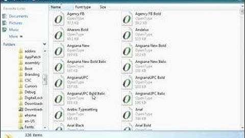 Chapter03.Personalizing Windows Lesson15.Add or Remove a Fon