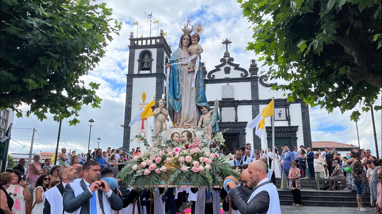 Procissão Nossa Senhora da Saúde Arrifes / Ponta Delgada, São Miguel Açores Portugal - 18.08.2024