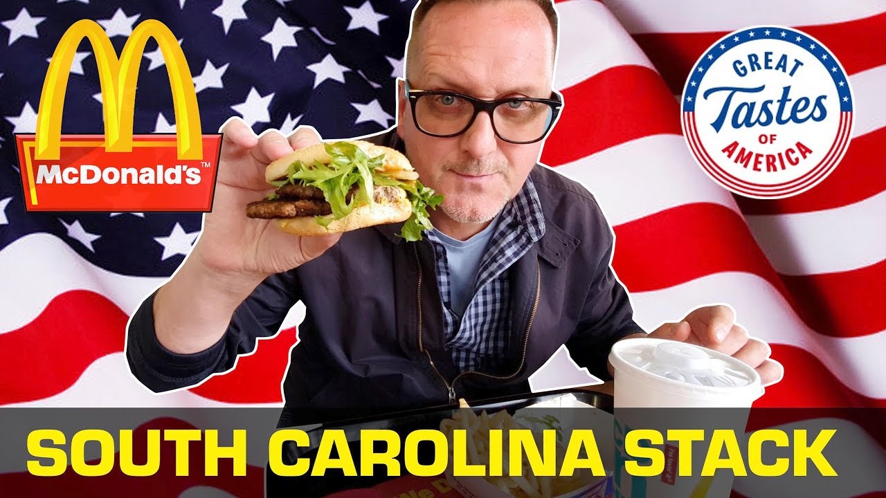 South Carolina Stack McDonald's Great Taste of America YouTube